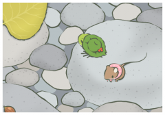 ����һ��ׯ��·�ڳ���ʯ��,���Ѳ²����P�����»��д�Ĺ